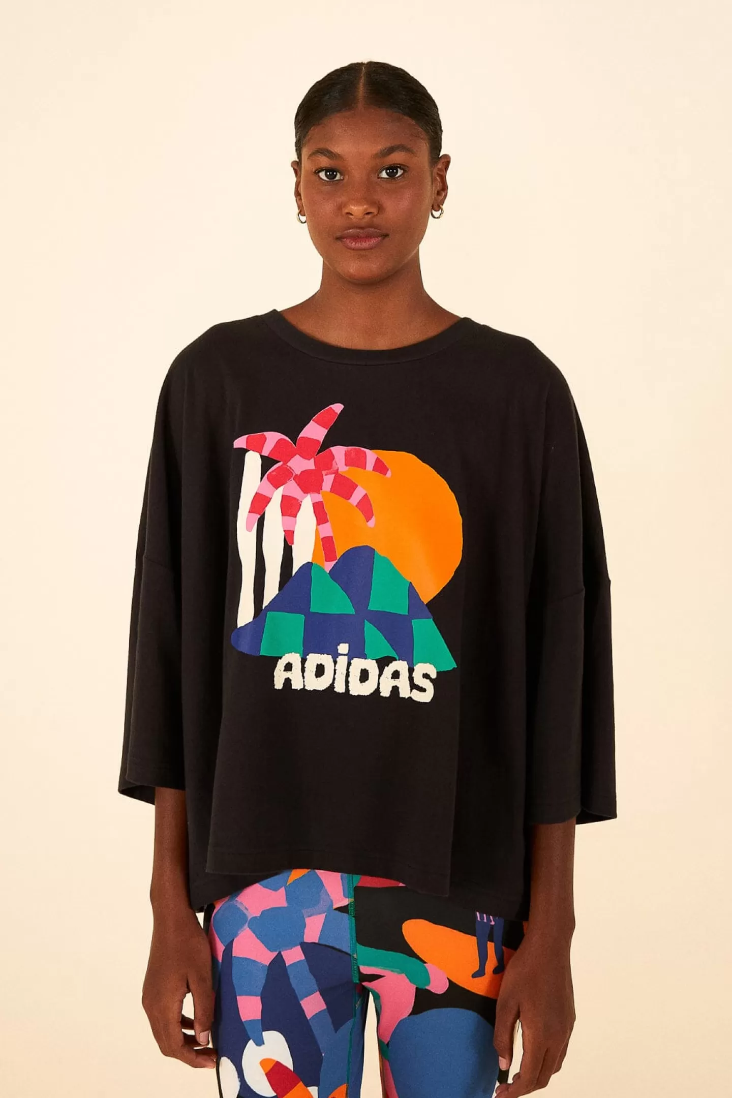 FARM Rio  ADIDAS FARM GFX TEE BLACK