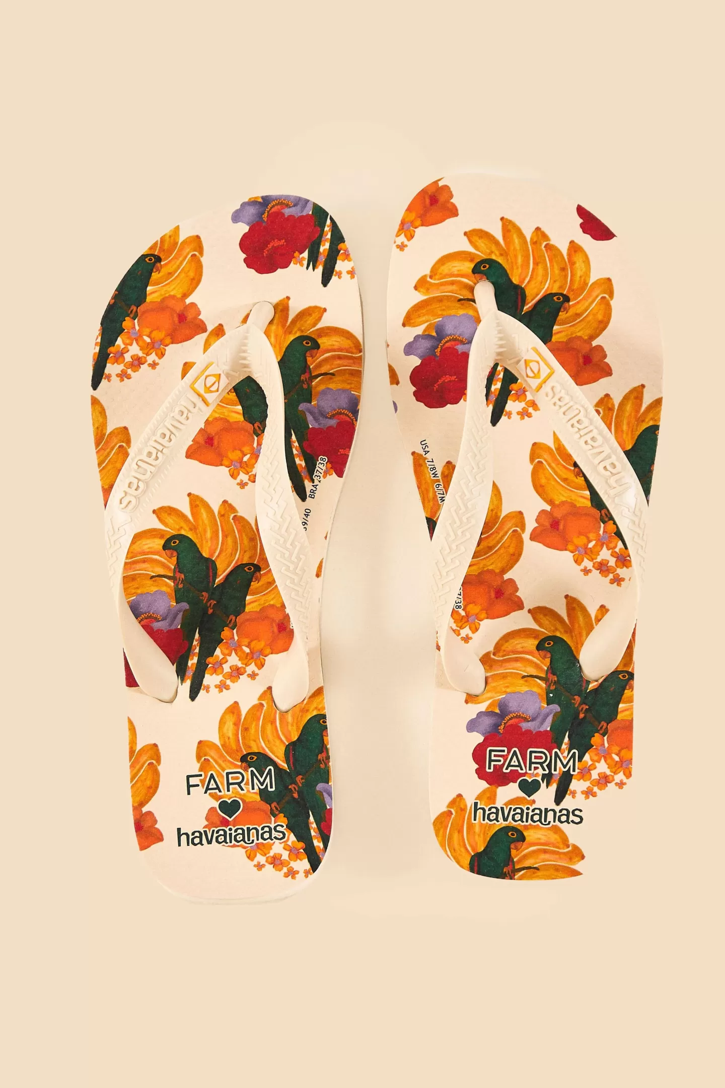 FARM Rio  BANANA NEST HAVAIANAS SANDALS