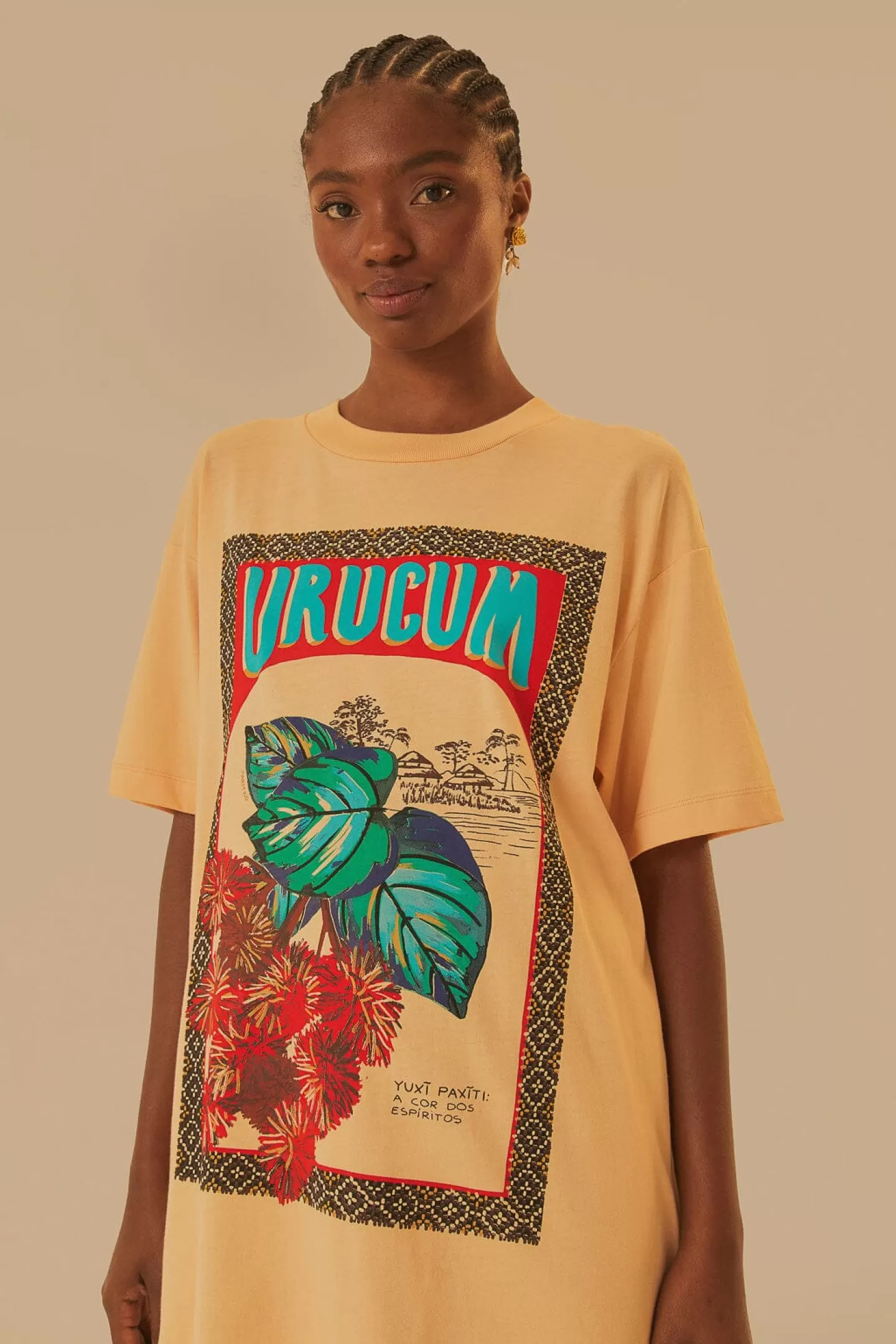 FARM Rio  URUCUM RELAXED T-SHIRT